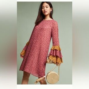 Anthropologie Varun bahl Lanara shift dress